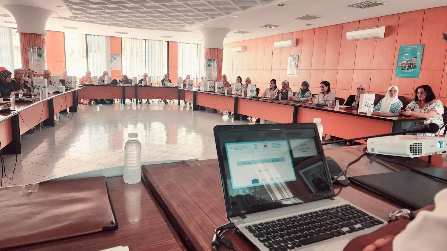 Dialogue about water and sanitation issues